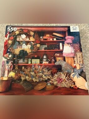 Vintage Sealed 550 Piece Puzzle Cottage Country Decor American Publishing USA